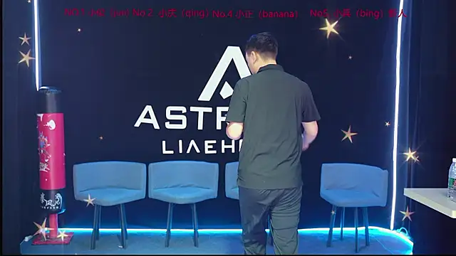 Snapshot of ASTRX-01 chatting on 07.29.26 ASTRX-01 online show from 07.29.26