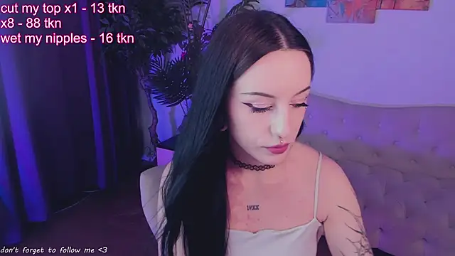 Coy Emo Princess online show from 07.27.26