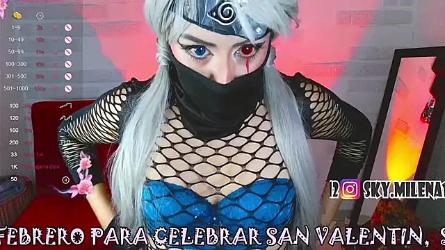 Snapshot of sky_girl1 chatting on 02.08.25 sky girl1 online show from 02.08.25