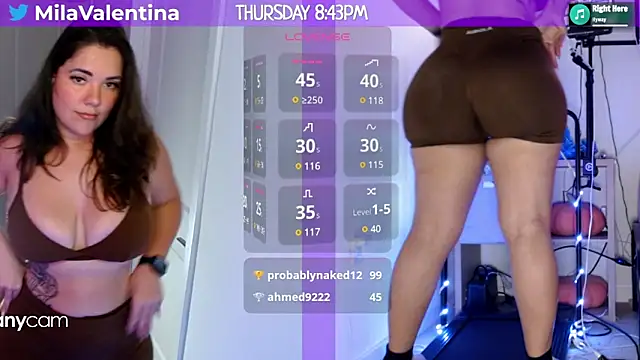 MilaValentina online show from 02.21.25