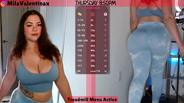 MilaValentina online show from 11.07.25