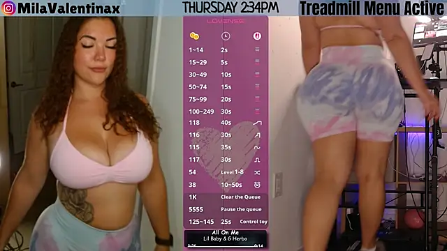 MilaValentina online show from 06.18.26