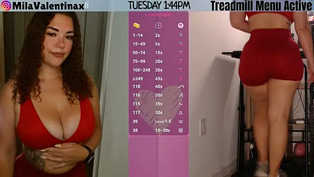 MilaValentina online show from 07.28.26