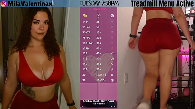 MilaValentina online show from 07.28.26