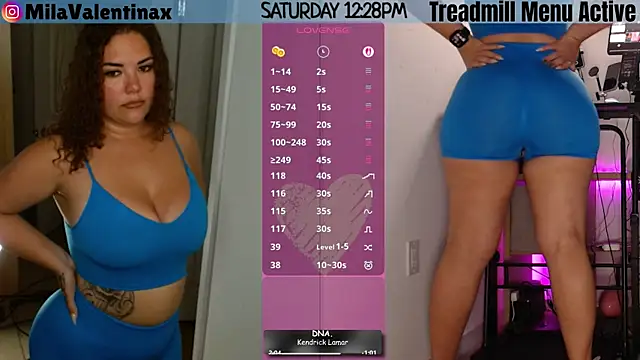 MilaValentina online show from 08.01.26