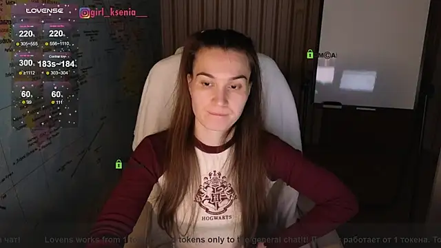 Girl Ksenia online show from 02.08.25