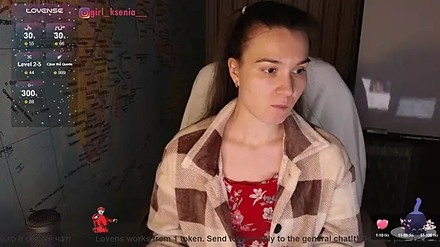 Girl Ksenia online show from 02.16.25