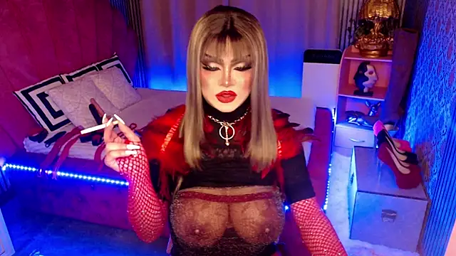 LasciviousQueenTS online show from 06.10.26
