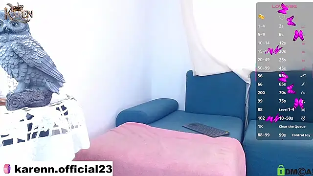 karen sofia  online show from 03.08.25