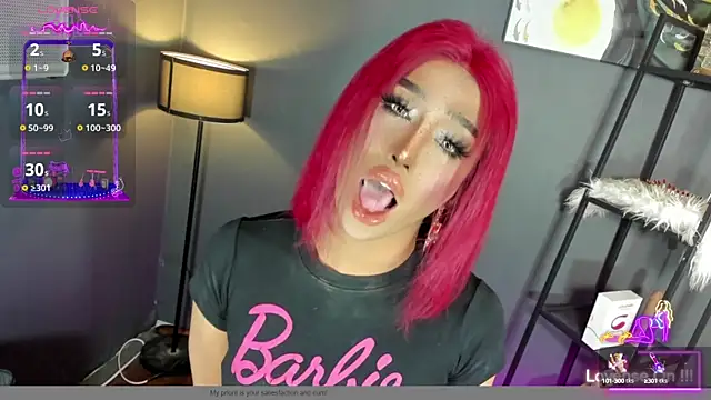 Snapshot of TranSEXUALDIVA chatting on 10.01.25 TranSEXUALDIVA online show from 10.01.25