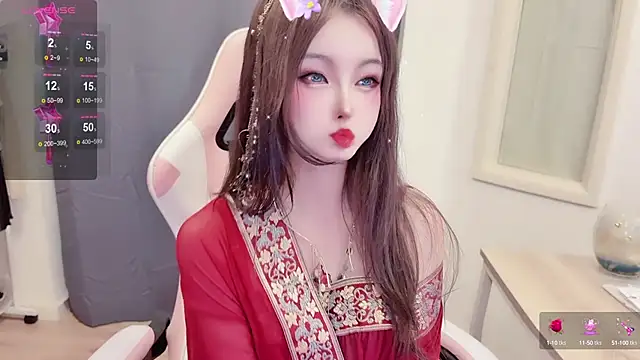 Snapshot of Niya-Nyan chatting on 02.02.25 Niya-Nyan online show from 02.02.25