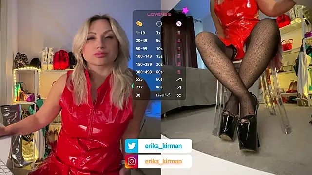 Snapshot of Erika_Kirman chatting on 01.03.25 Erika Kirman online show from 01.03.25