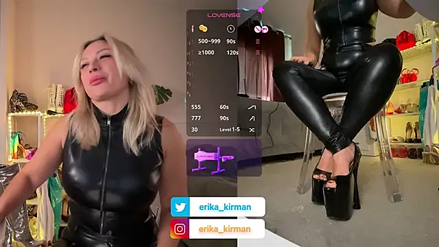 Snapshot of Erika_Kirman chatting on 01.31.25 Erika Kirman online show from 01.31.25