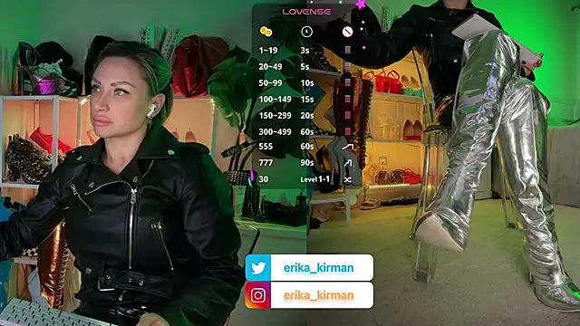 Snapshot of Erika_Kirman chatting on 01.09.26 Erika Kirman online show from 01.09.26