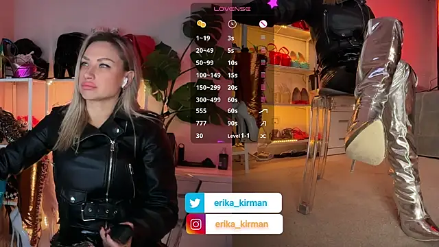 Snapshot of Erika_Kirman chatting on 01.11.26 Erika Kirman online show from 01.11.26