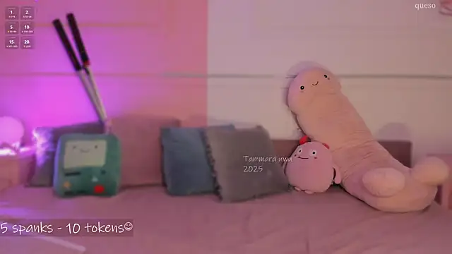 Snapshot of _Tammara_ chatting on 02.01.25 Tammara online show from 02.01.25