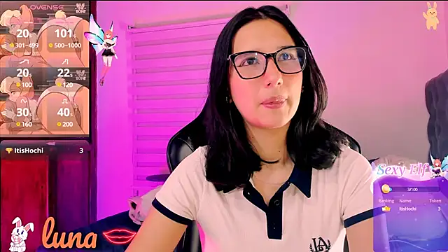 Snapshot of Luniverse chatting on 01.08.25 Luniverse online show from 01.08.25