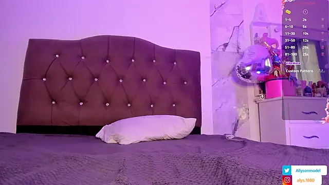 alysson 18 online show from 02.10.26