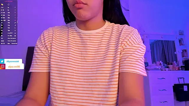 alysson 18 online show from 03.15.26