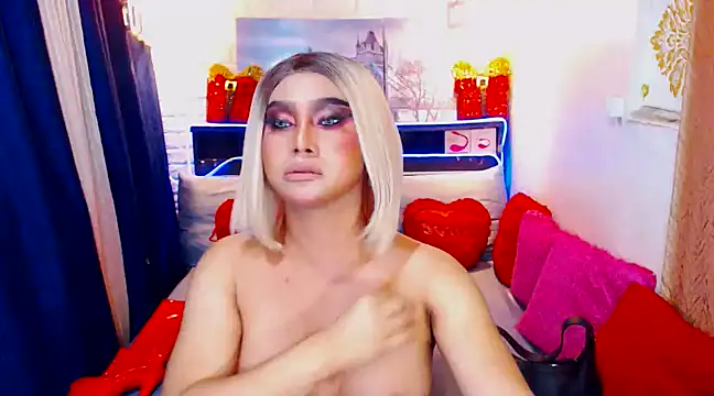 Snapshot of TsGoddessNhicolle chatting on 01.30.25 TsGoddessNhicolle online show from 01.30.25