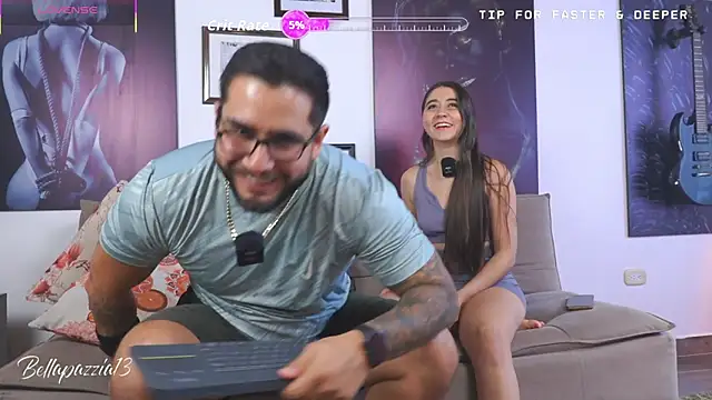 Snapshot of Bellapazzia chatting on 12.01.25 Bellapazzia online show from 12.01.25