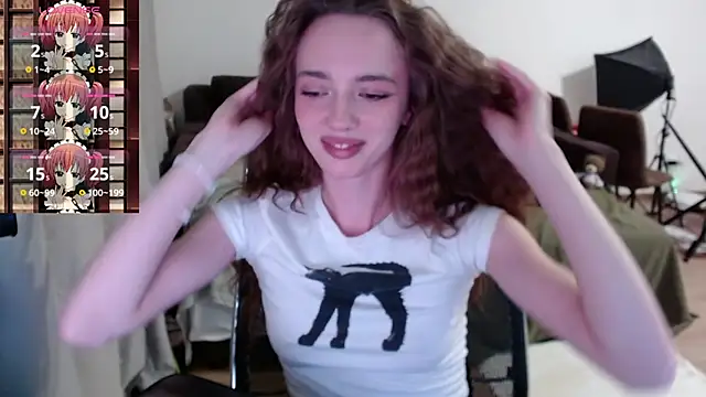 Snapshot of Weeissy chatting on 03.12.25 Weeissy online show from 03.12.25