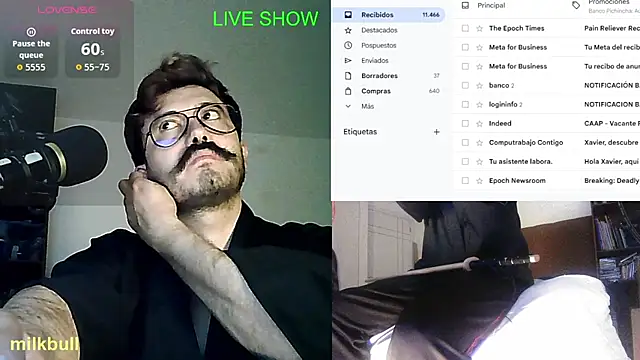 Snapshot of milkbull chatting on 05.18.26 milkbull online show from 05.18.26