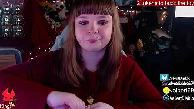 VelvetDiablo online show from 01.15.25