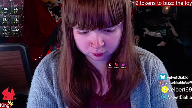 VelvetDiablo online show from 01.22.25