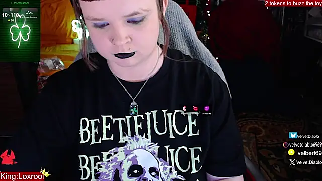 VelvetDiablo online show from 03.12.25