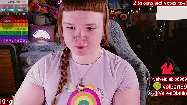 VelvetDiablo online show from 06.11.26