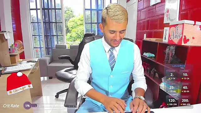 Snapshot of IreneAndGeorge chatting on 12.18.24 IreneAndGeorge online show from 12.18.24