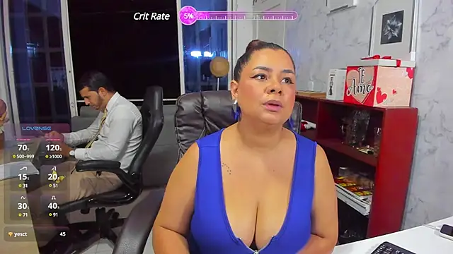 Snapshot of IreneAndGeorge chatting on 03.20.25 IreneAndGeorge online show from 03.20.25