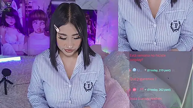 Snapshot of MiaMammie chatting on 12.16.24 MiaMammie online show from 12.16.24