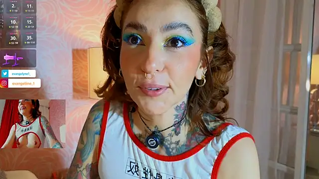 Snapshot of Evangelyne_1 chatting on 06.23.26 Evangelyne 1 online show from 06.23.26