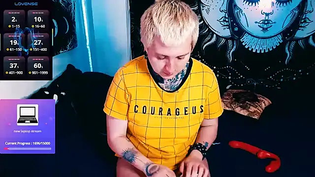 Marieblueeyes online show from 02.17.26