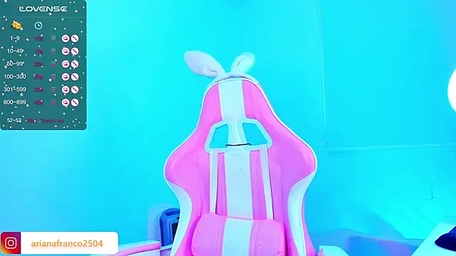 Snapshot of Ariana_f chatting on 01.24.25 Ariana f online show from 01.24.25