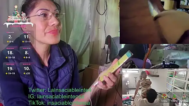 Snapshot of LaInsaciableIntensa chatting on 01.29.25 LaInsaciableIntensa online show from 01.29.25