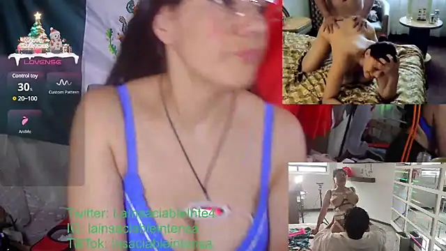 Snapshot of LaInsaciableIntensa chatting on 02.02.25 LaInsaciableIntensa online show from 02.02.25