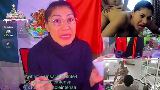 Snapshot of LaInsaciableIntensa chatting on 02.05.25 LaInsaciableIntensa online show from 02.05.25