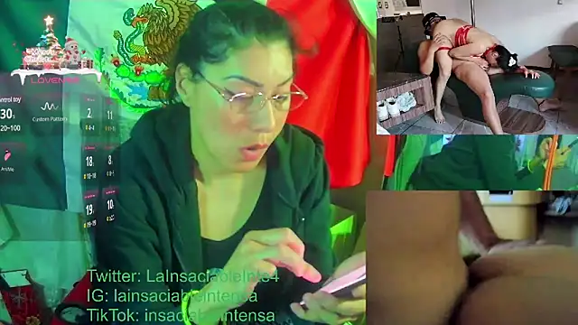 Snapshot of LaInsaciableIntensa chatting on 02.06.25 LaInsaciableIntensa online show from 02.06.25