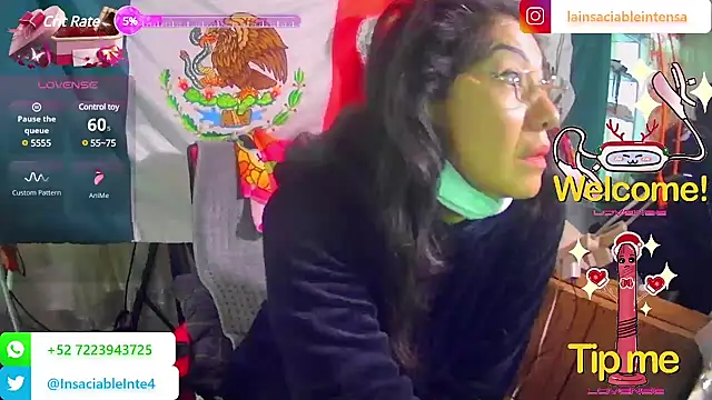 Snapshot of LaInsaciableIntensa chatting on 02.20.25 LaInsaciableIntensa online show from 02.20.25