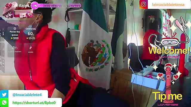Snapshot of LaInsaciableIntensa chatting on 02.23.25 LaInsaciableIntensa online show from 02.23.25