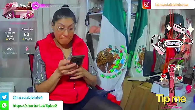 Snapshot of LaInsaciableIntensa chatting on 02.27.25 LaInsaciableIntensa online show from 02.27.25