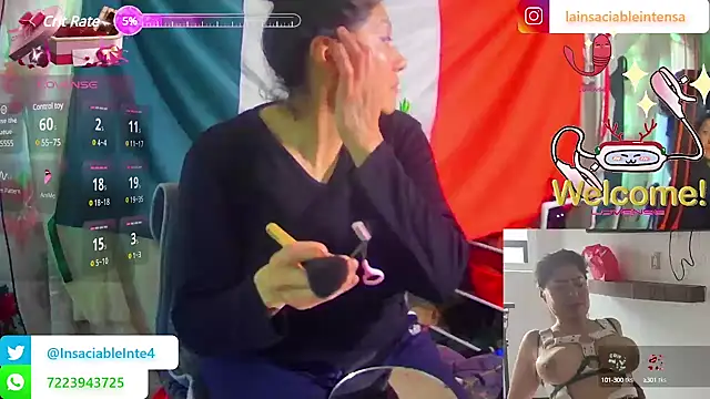 Snapshot of LaInsaciableIntensa chatting on 03.15.25 LaInsaciableIntensa online show from 03.15.25