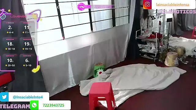 Snapshot of LaInsaciableIntensa chatting on 11.21.25 LaInsaciableIntensa online show from 11.21.25