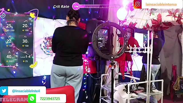 Snapshot of LaInsaciableIntensa chatting on 01.10.26 LaInsaciableIntensa online show from 01.10.26