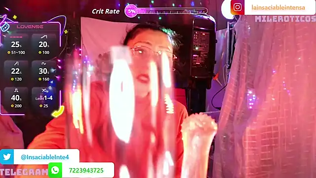 Snapshot of LaInsaciableIntensa chatting on 03.12.26 LaInsaciableIntensa online show from 03.12.26