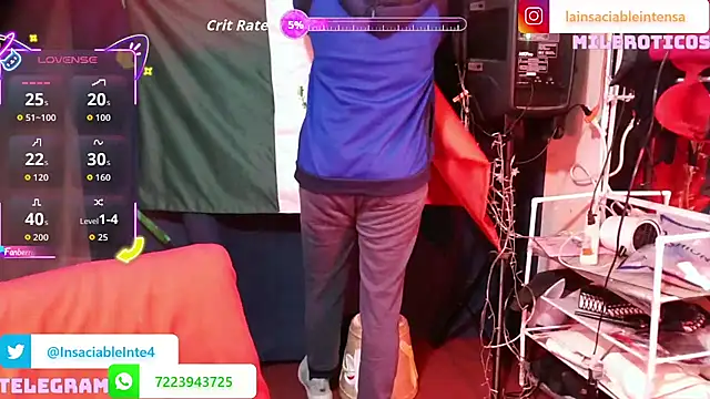 Snapshot of LaInsaciableIntensa chatting on 03.20.26 LaInsaciableIntensa online show from 03.20.26