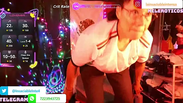 LaInsaciableIntensa online show from 06.20.26